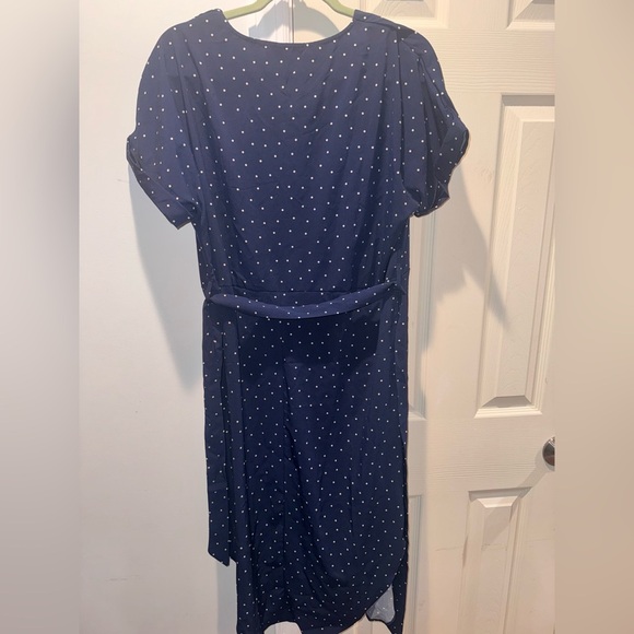 YOINS Navy Polka Dot dress - Picture 5 of 5
